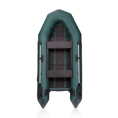 Лодка надувная ПВХ под мотор LEADER BOATS Тайга 290Р, зеленая (0062244)