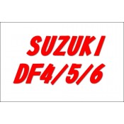 Запасные части и аксессуары для лодочного мотора Suzuki DF4/5/6